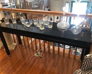 Baccarat; Daum; Waterford crystal
