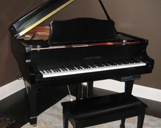 5’ Cristofori Baby Grand Piano with Piano Disc Player, Model CRG50