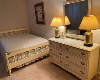 French Provincial Bedroom with Desk