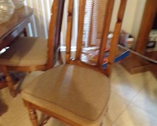 set of 6 of these dining room chairs & we have the table