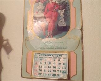 1919 calendar