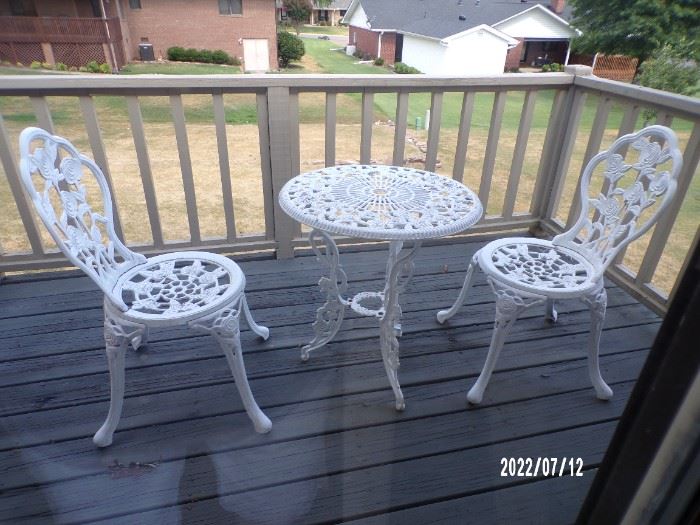 3 pc. patio set