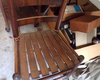 vintage sewing rocker