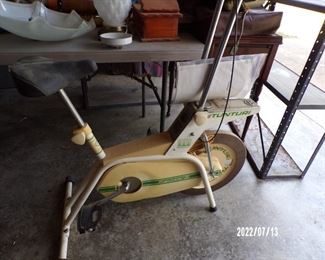 exercise bike or clothes rack