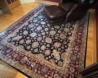 Nourison rug in study, 8" x 10', was $275, NOW $188
