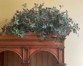 wGreenery on top of hutch, 40" x 16"H,  was $28, NOW $16