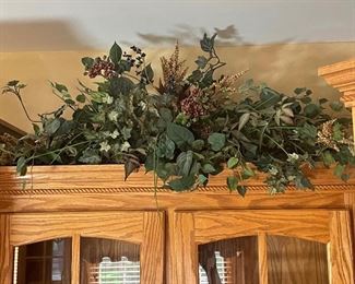 Greenery in kitchen #1, 35"W x 15"H,  was $30, NOW $15