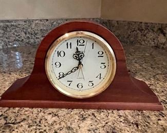 Seiko Mantel clock,  9"W x 4.5"H, was $20, NOW $10