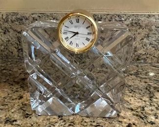 Mikasa clock, 4" x 4", was $8, NOW $5