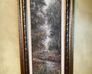 Garden picture, 22.5"W x 46"H,  was $35, NOW $22