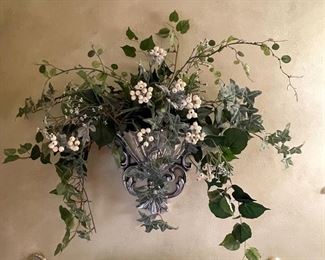 Wall floral, 26"W x 22"H,  $30