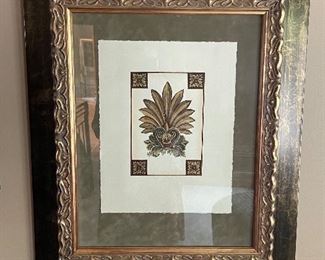 Flourish wall art #2, 20.5" x 25"H,  was $34, NOW $20