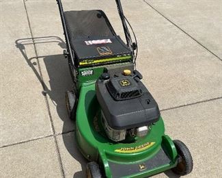John Deere lawnmower, $145