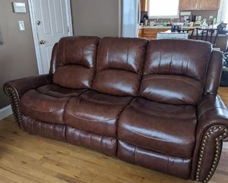 Leather sofa