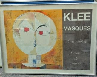 KLEE MASQUES POSTER