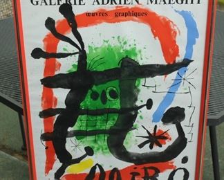 GALERIE MAEGHT MIRO POSTER