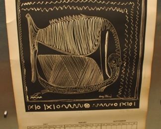  POSTER SIZE DOUG DELIND CALENDAR 