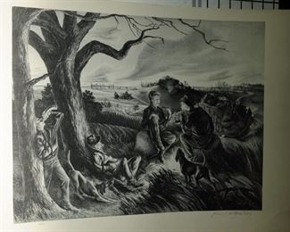 SIGNED JOHN S DEMARTELLI BOOK PRINT