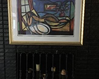 WILLIAM TOLLIVER ART SIGNED
