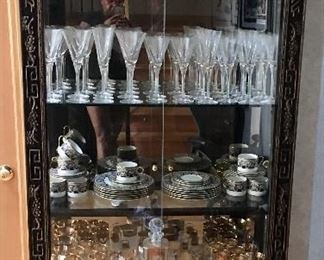 LENOX CHINA DISHWARE. CRYSTAL. 