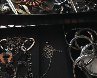 GREAT SIGNED STERLING & COSTUME JEWELRY.