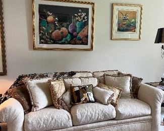 DREXEL SOFA. DOWN-FILLED