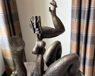 BYRON GALVEZ BRONZE SIGNED 