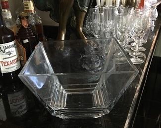 VINTAGE CRYSTAL GLASSWARE
