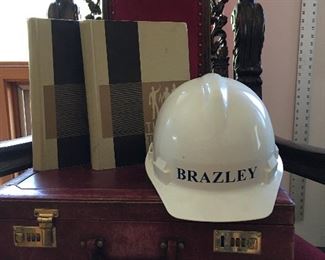 MR BRAZLEY MEMORABILIA and EARLY THORTON TOWNSHIP HIGH SCHOOL YEARBOOKS. 