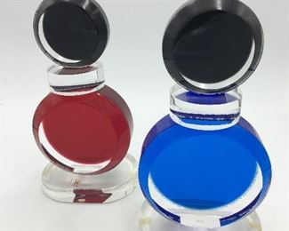 SHLOMI HAZIZA LUCITE SIGNED 