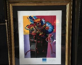 PETER MAX SIGNED
