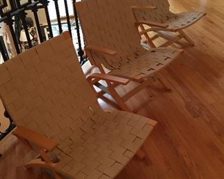 3 MID CENTURY MODERN CHAIRS 
GEORG PETERSENS 