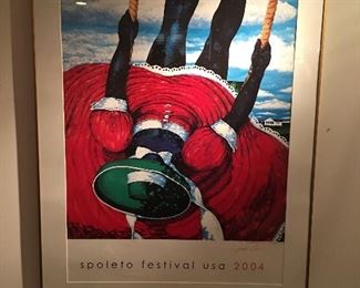 JONATHAN GREEN SIGNED POSTER 