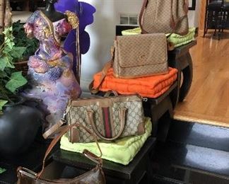 GUCCI GUCCI GUCCI LOUIS VUITTON. DO NOT MISS THE HANDBAG ROOM. 