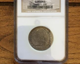 EL CAZADOR SHIPWRECK COIN