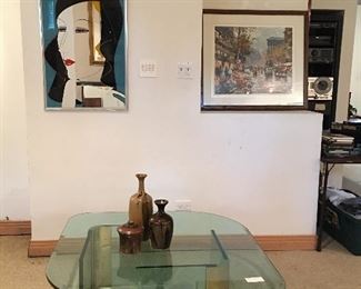 PACE MID CENTURY MODERN COFFEE TABLE. *Console table also available. 