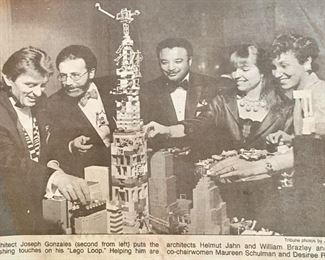 Mr Brazley, CENTER, other Architectural giants, and Desiree. 