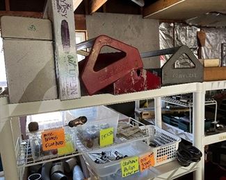 Vintage hand tool boxes