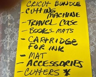 Bundled, and includes gypsy machine 