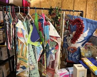 Lots of garden flags, some new