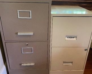 File cabinets