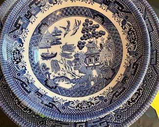 Churchill Willow blue and white