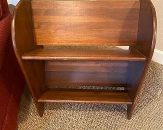 Solid wood book shelf