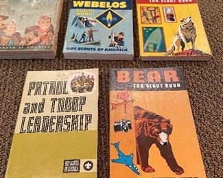 Boy Scout books from the 60s