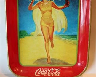 Coca Cola vintage trays