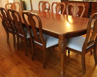Dining Table & 8 Chairs, PERFECT Condition