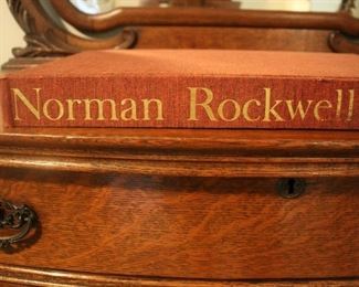 Norman Rockwell hardcover book 