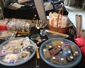 Sewing supplies galore! 