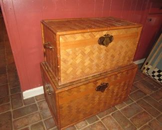 Bamboo trunks