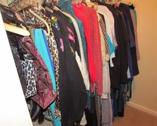 Lots of vintage clothes